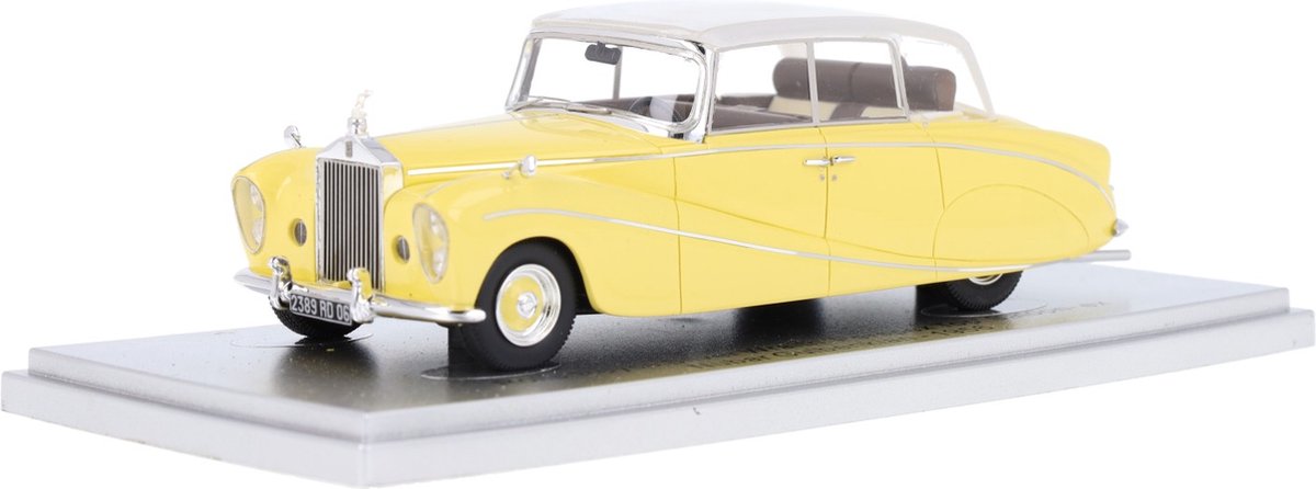 Rolls Royce Silver Wraith Perspex Top Saloon - Ex Nubar Gulbenkian KESS Modelauto 1:43 1956
