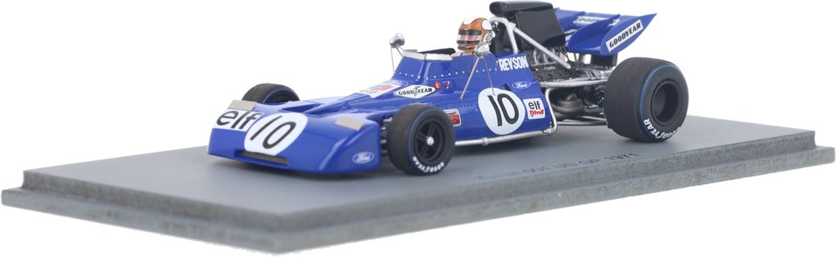 Tyrrell 001 Spark Modelauto 1:43 1971 Peter Revson Elf Team Tyrrell S7216 US GP Watkins Glen