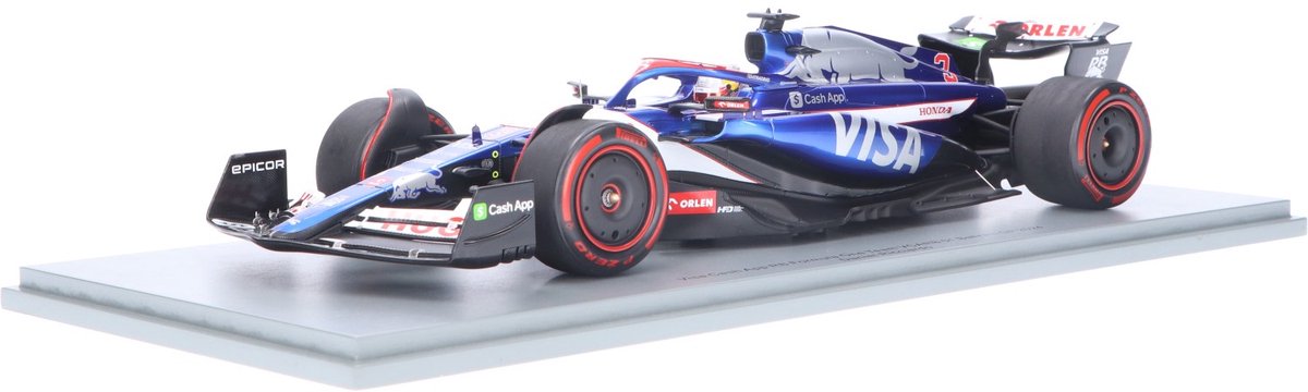 Visa Cash App RB F1 Team VCARB 01 Honda Spark Modelauto 1:18 2024 Daniel Ricciardo Visa Cash App
