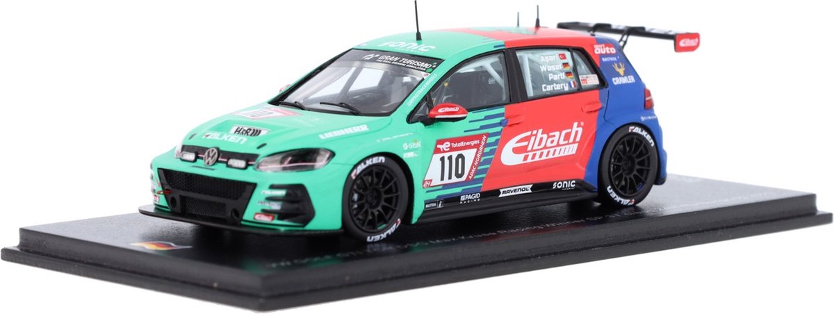 Volkswagen GTI TCR Spark Models Modelauto 1:43 2023 Emir Asari / Benjamin Cartery / Max Partl /