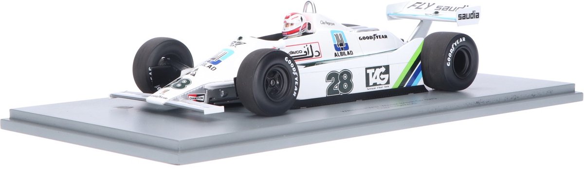 Williams F1 FW07 Spark Models Modelauto 1:18 1979 Clay Regazzoni Albilad-Saudia Racing Team 18S735