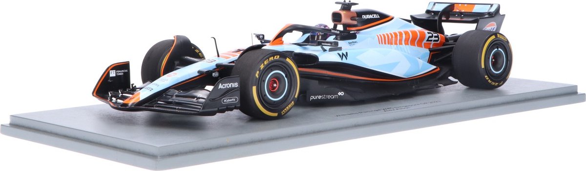 Williams F1 FW45 Spark Models Modelauto 1:18 2023 Alex Albon Williams Racing 18S968 Singapore GP