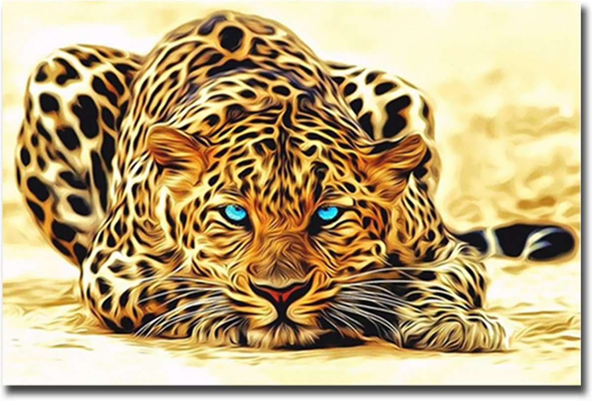 Diamond Painting Leopard 35x45