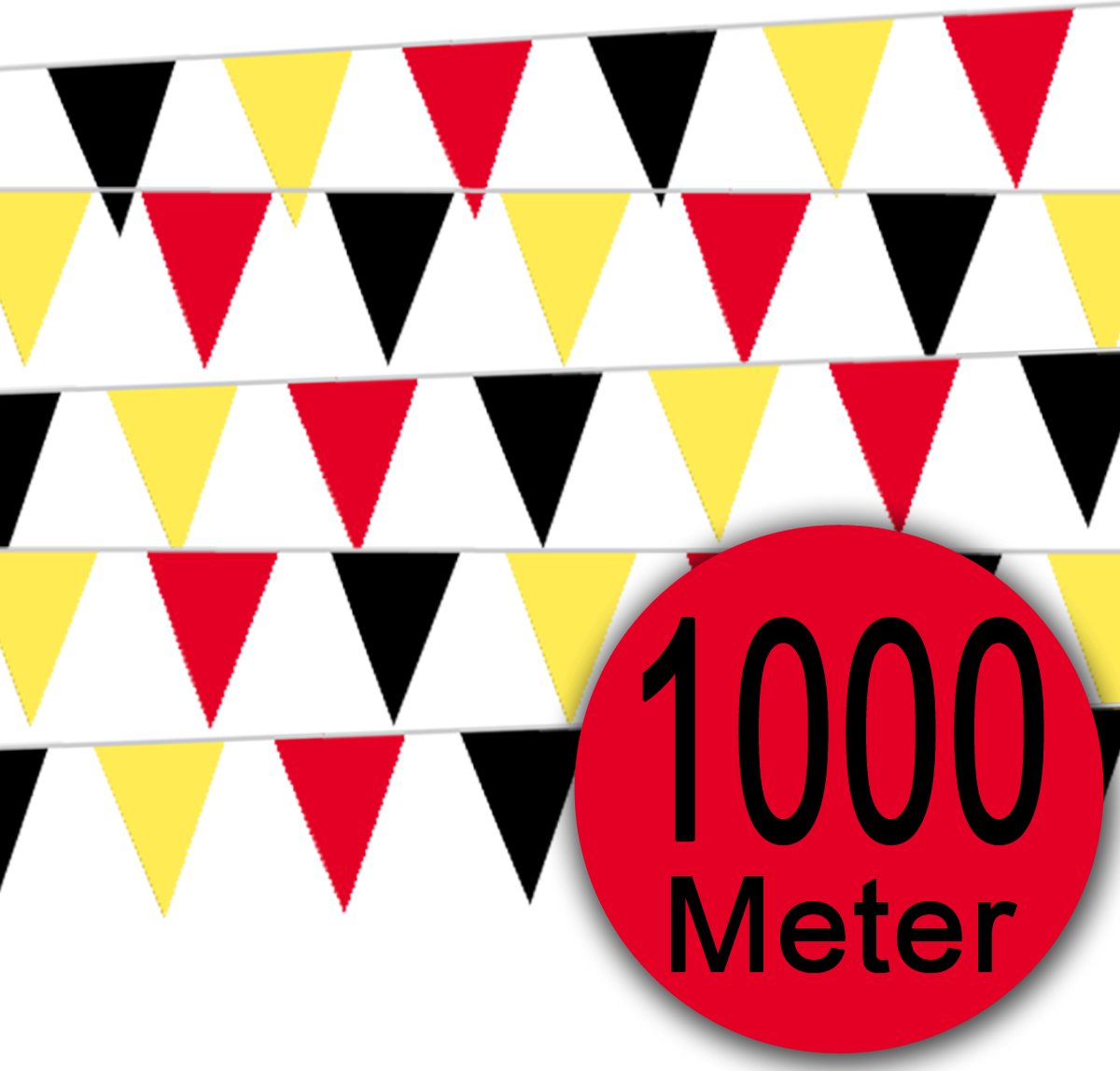 Vlaggenlijn - 1000 meter - Duitsland WK Voetbal
