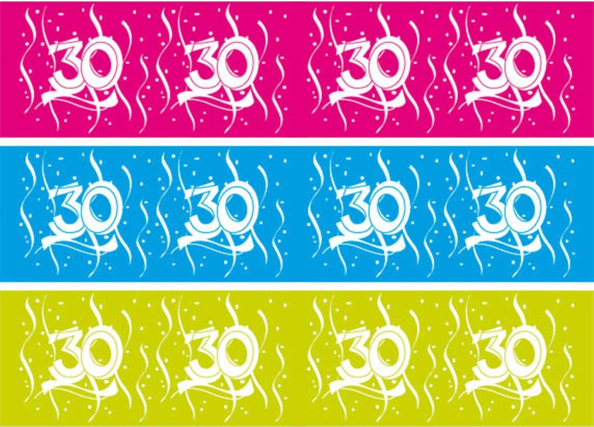 Marking tape 30 jaar