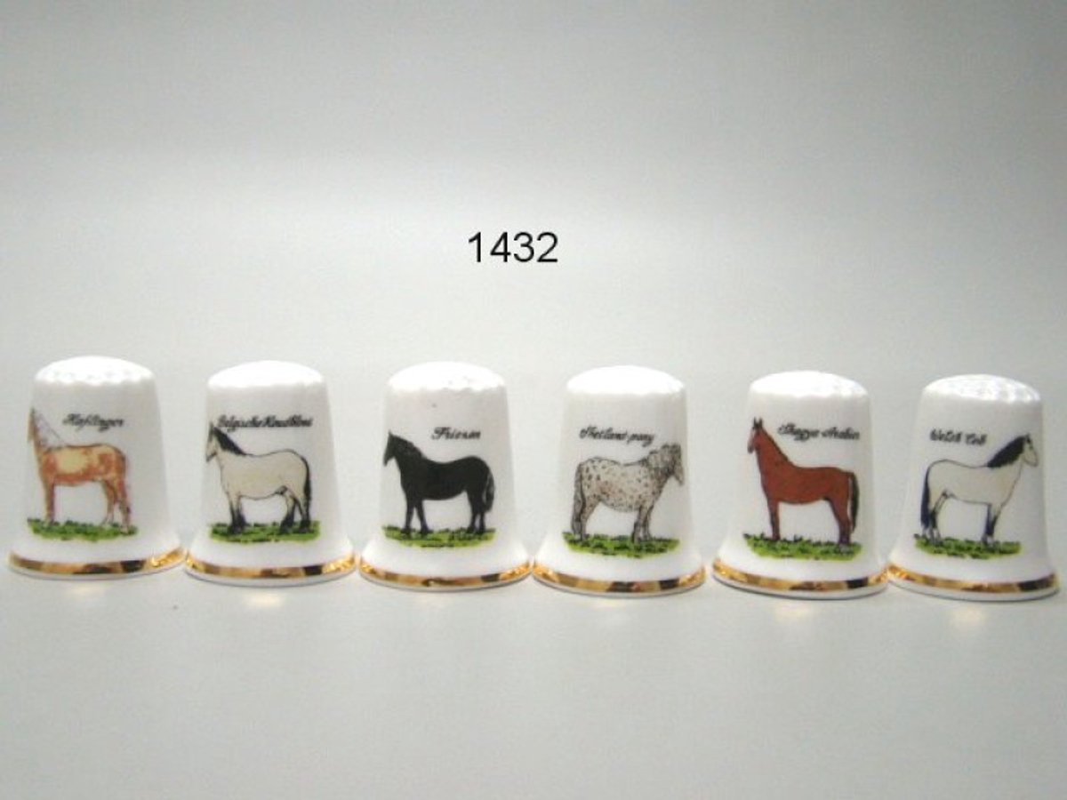  jes paarden, 6 stuks