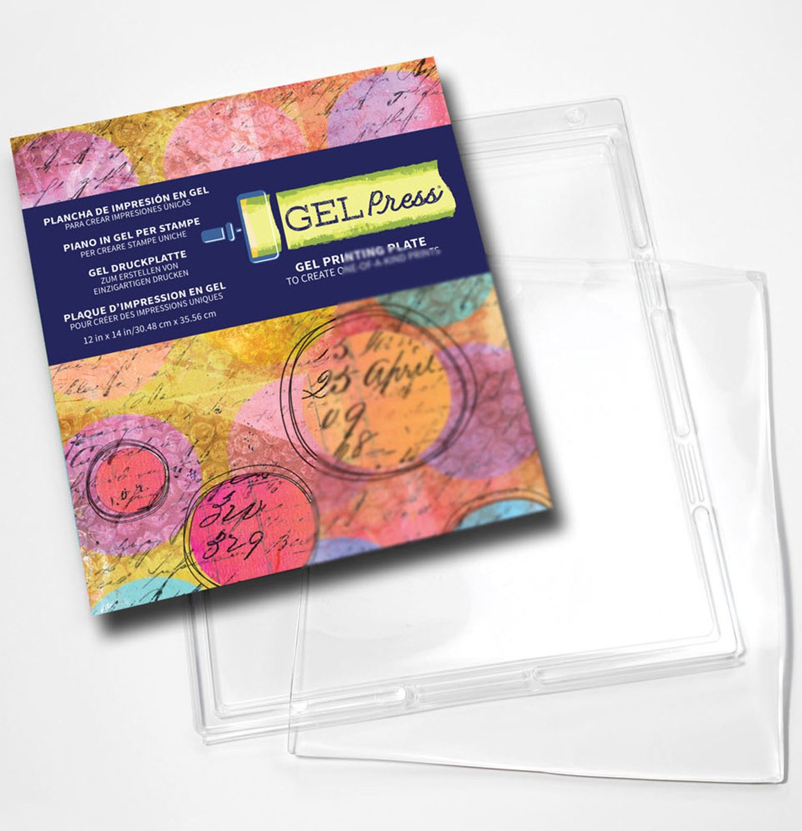 Gel Press Drukplaat - Gel - Rechthoek - 30,48 x 35,56 cm