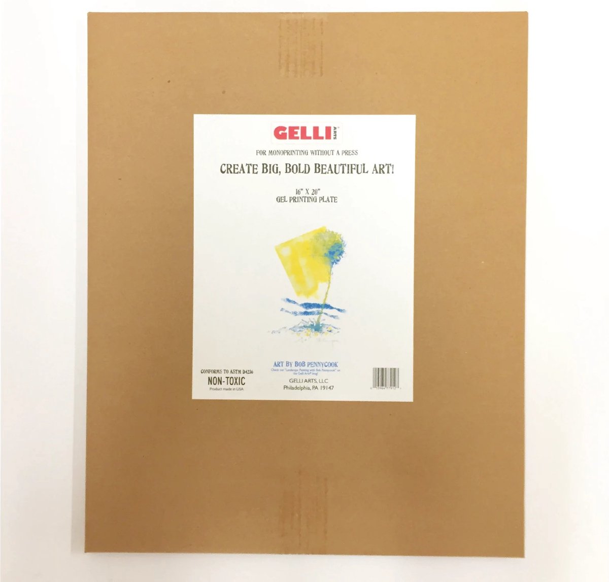 Gelli Arts 40,6 x 50,8 cm Gel plate – super groot