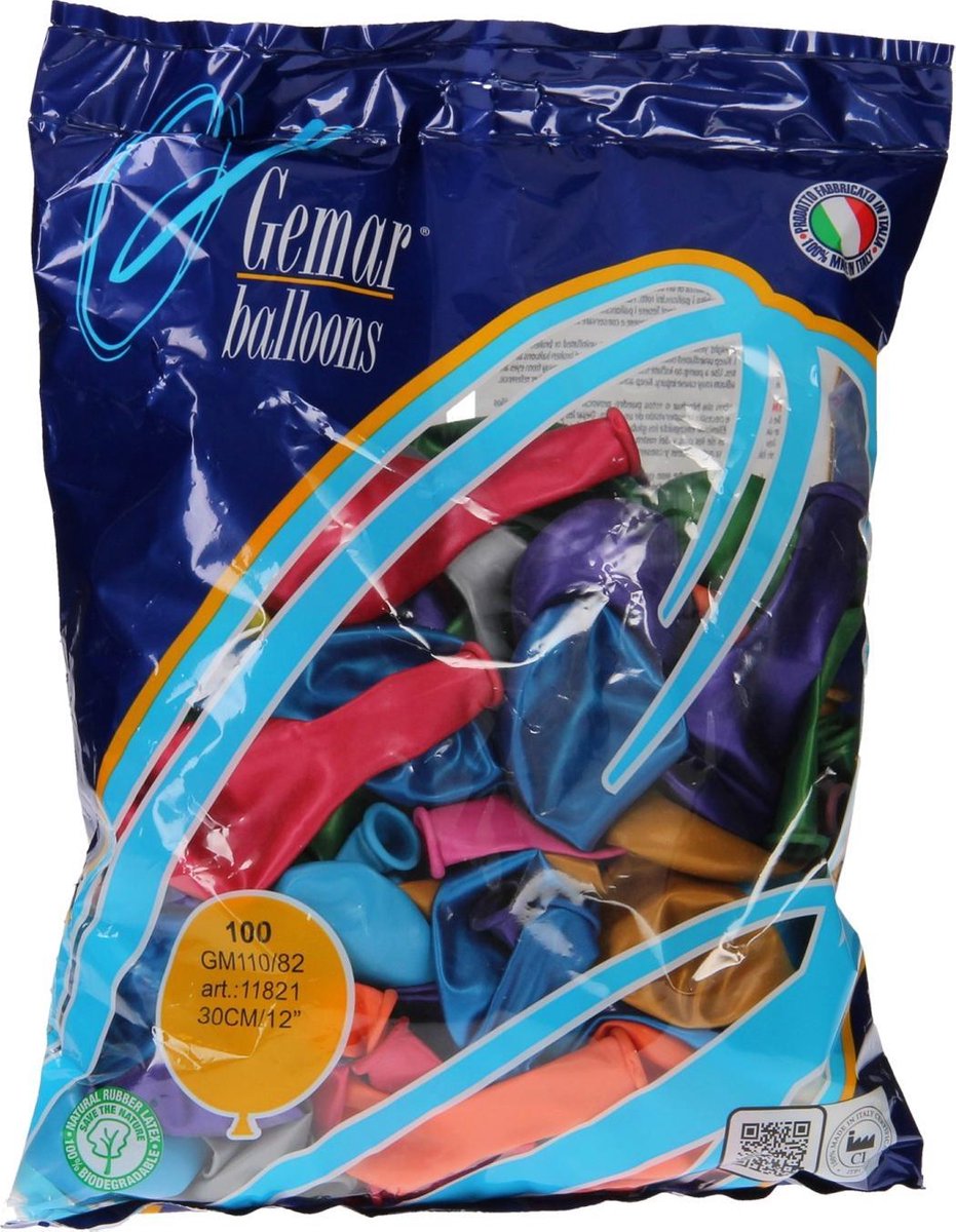 Metallic Ballonnen, 100st.