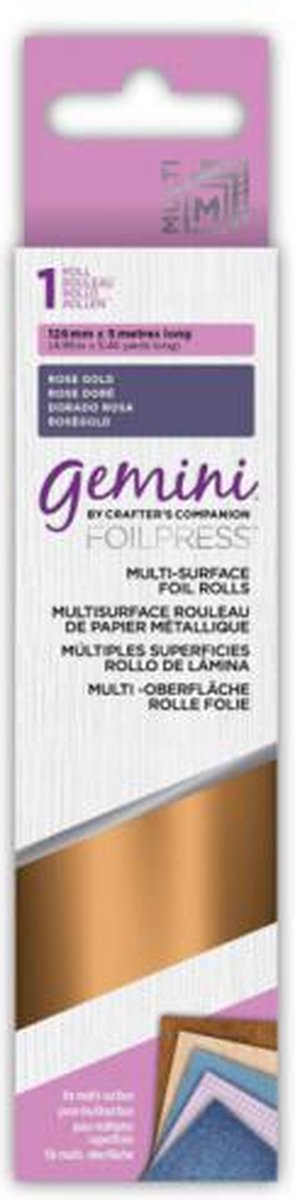 Gemini Multi-Surface Folie - Roze Goud