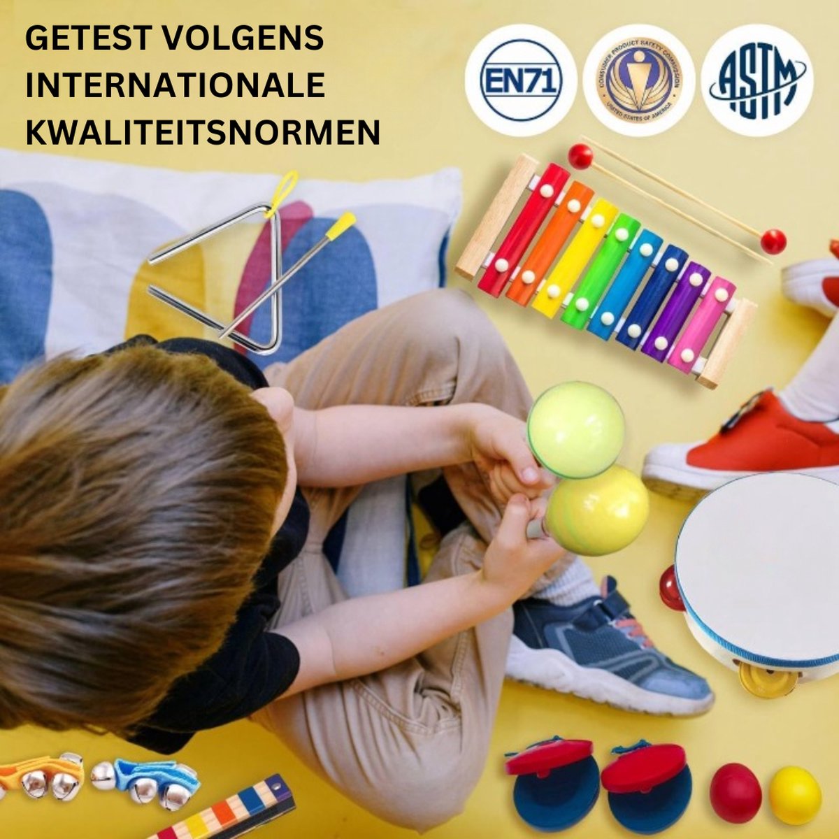 Muziekinstrumenten Set voor Peuters en Kleuters - Educatief en Creatief Speelgoed