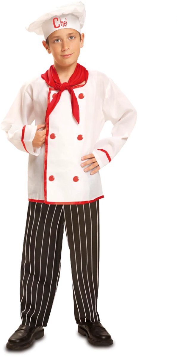 Chef Kok Kostuum Ron Jongen - 5-6 Jaar