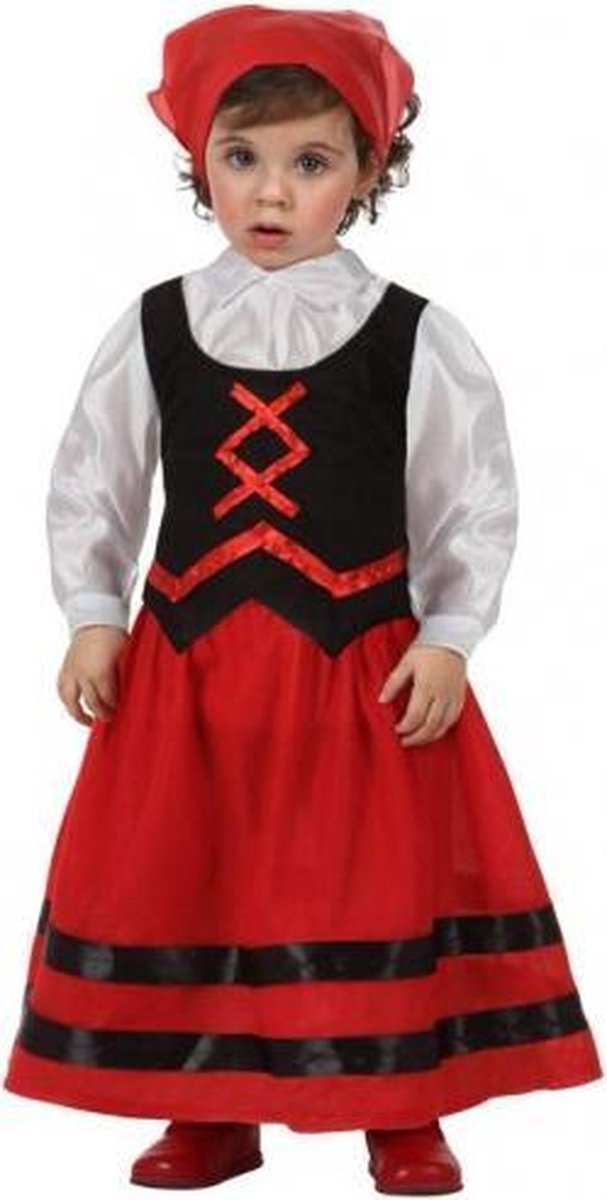 Herderinnetjeskostuum voor meisjes - Verkleedkleding - Maat 122/140