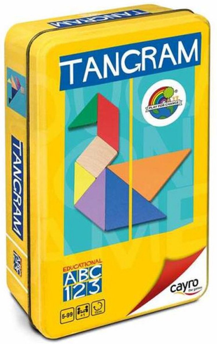 Cayro - Tangram - Puzzelspel Hout - Vanaf 7 Jaar
