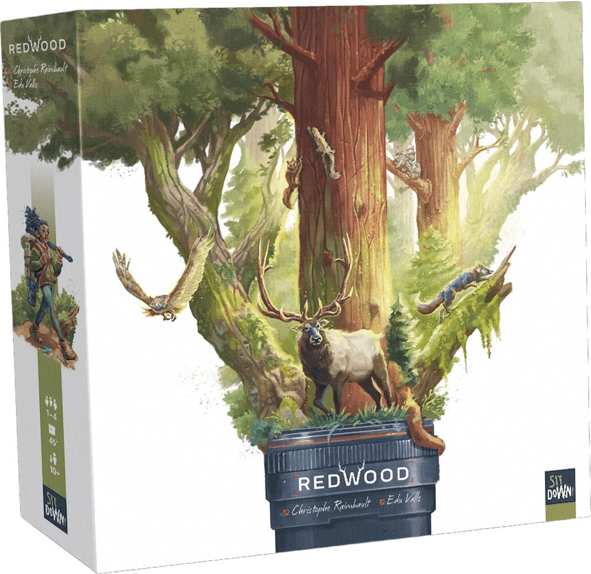 Sit-Down! - Redwood Kickstarter Editie (NL) - 1-4 Spelers - Geschikt vanaf 10 Jaar