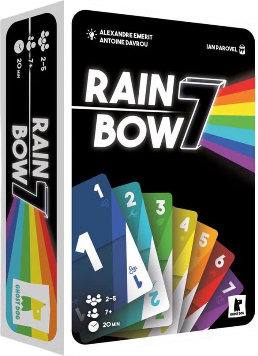 Rainbow 7 - Kaartspel - Engelstalig - Ghost Dog