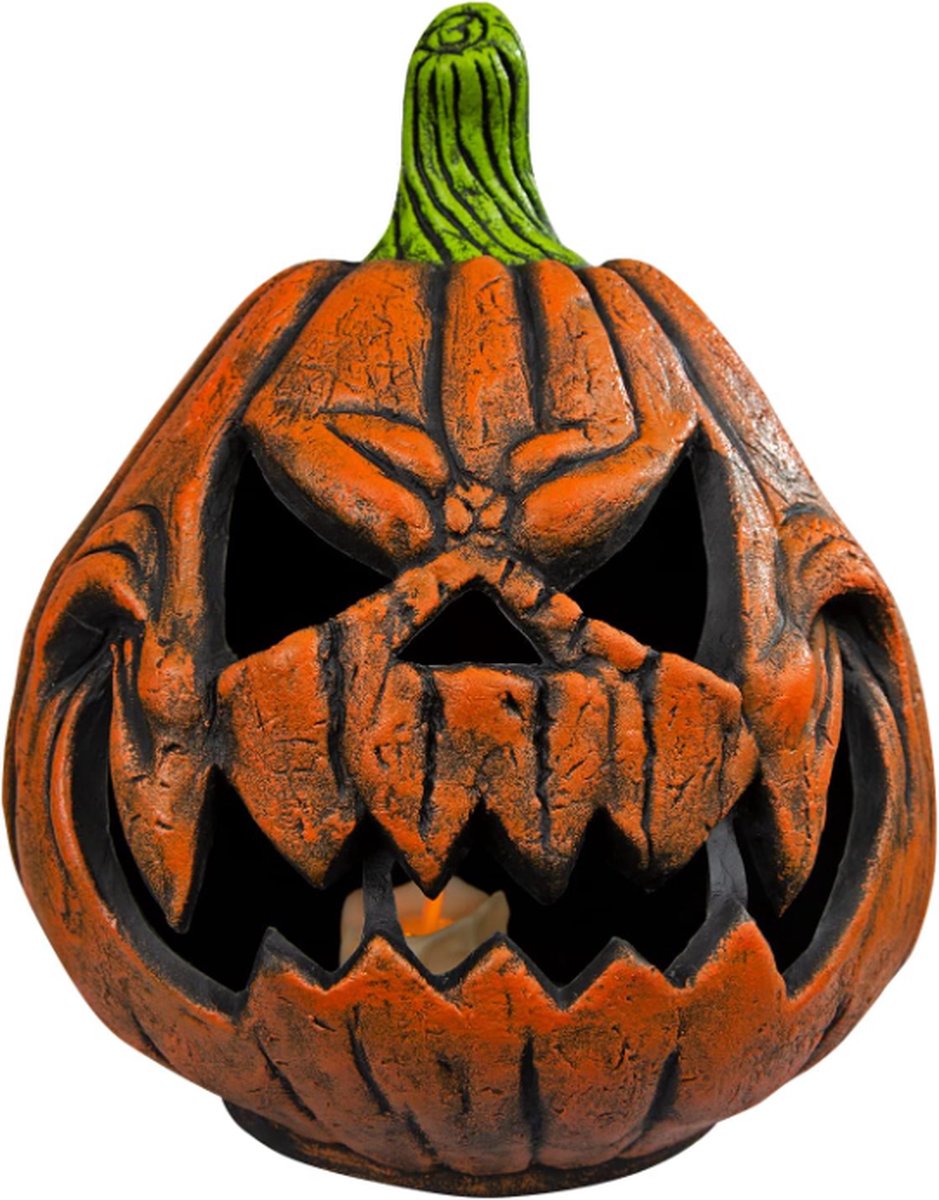 Ghoulish Productions - Jack OLantern Pompoen - harde latex rekwisietenlijn - resistent - decoratief - bezeten pompoenkostuum - Ideaal voor Halloween