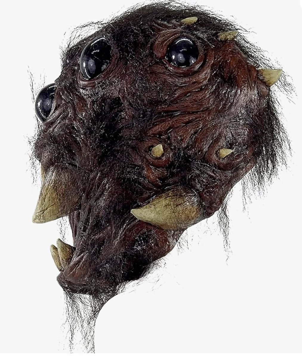 Vegaoo - Spinnenhoofd-masker voor volwassenen