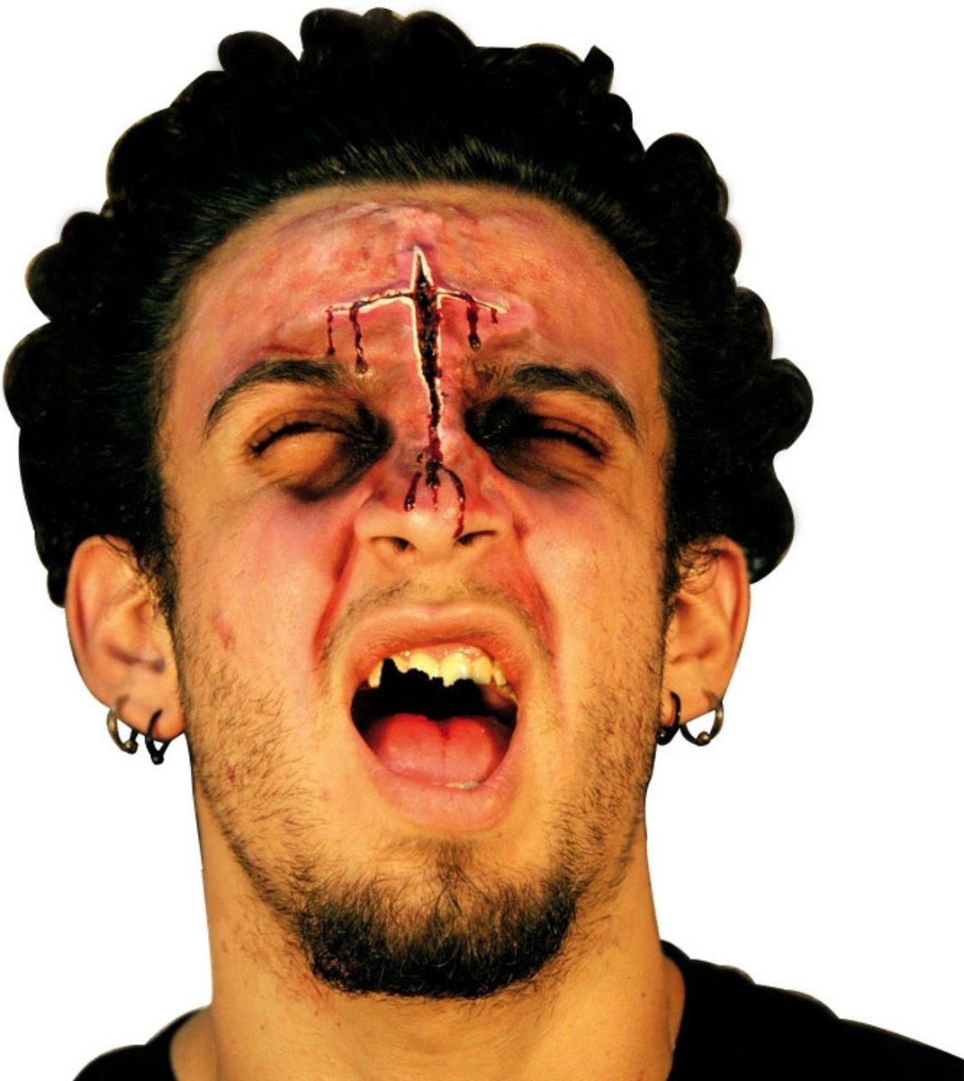 Neppe gezichtswond voor volwassenen - Schmink