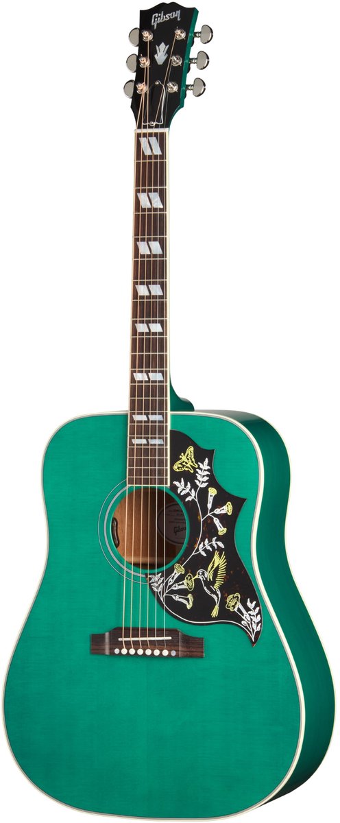 Gibson Hummingbird Standard Seafoam Green - Akoestische gitaar