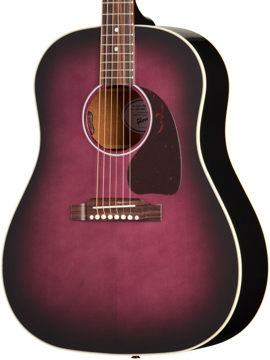 Gibson J-45 Standard Purple Burst - Akoestische gitaar
