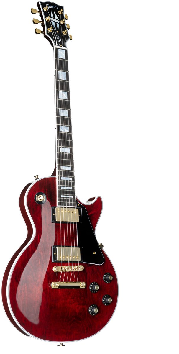 Gibson Les Paul Custom 70s Wine Red - Single-cut elektrische gitaar