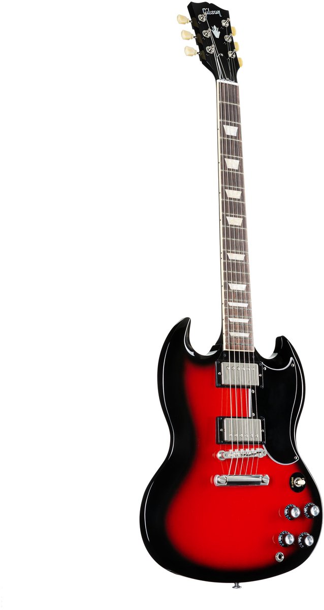 Gibson SG Standard 61 Stop Bar Cardinal Red Burst - Double Cut modellen