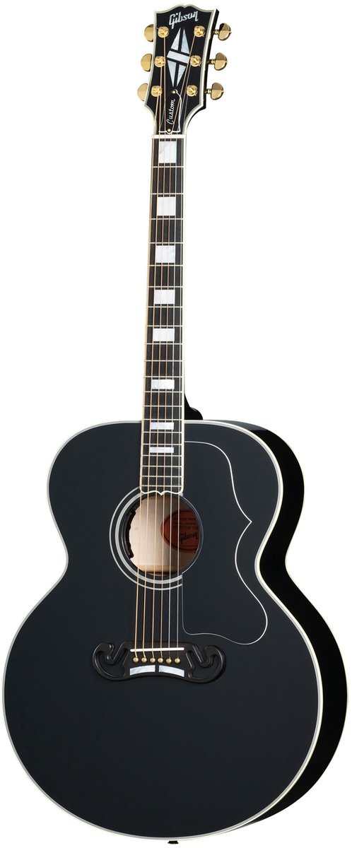 Gibson SJ-200 Custom Ebony - Akoestische gitaar