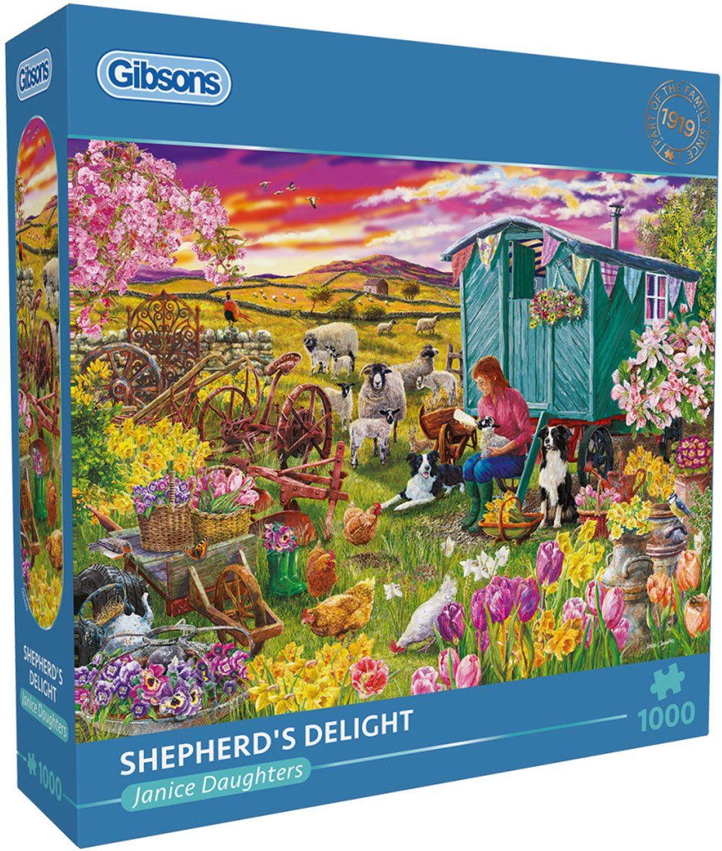 Puzzel gibsons shepherd`s delight 1000 stukjes