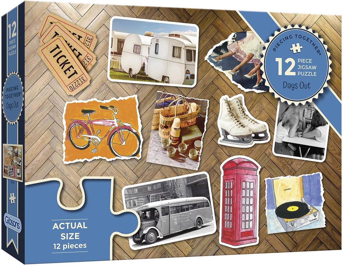 Days Out - Piecing Together Puzzel (12 stukjes)
