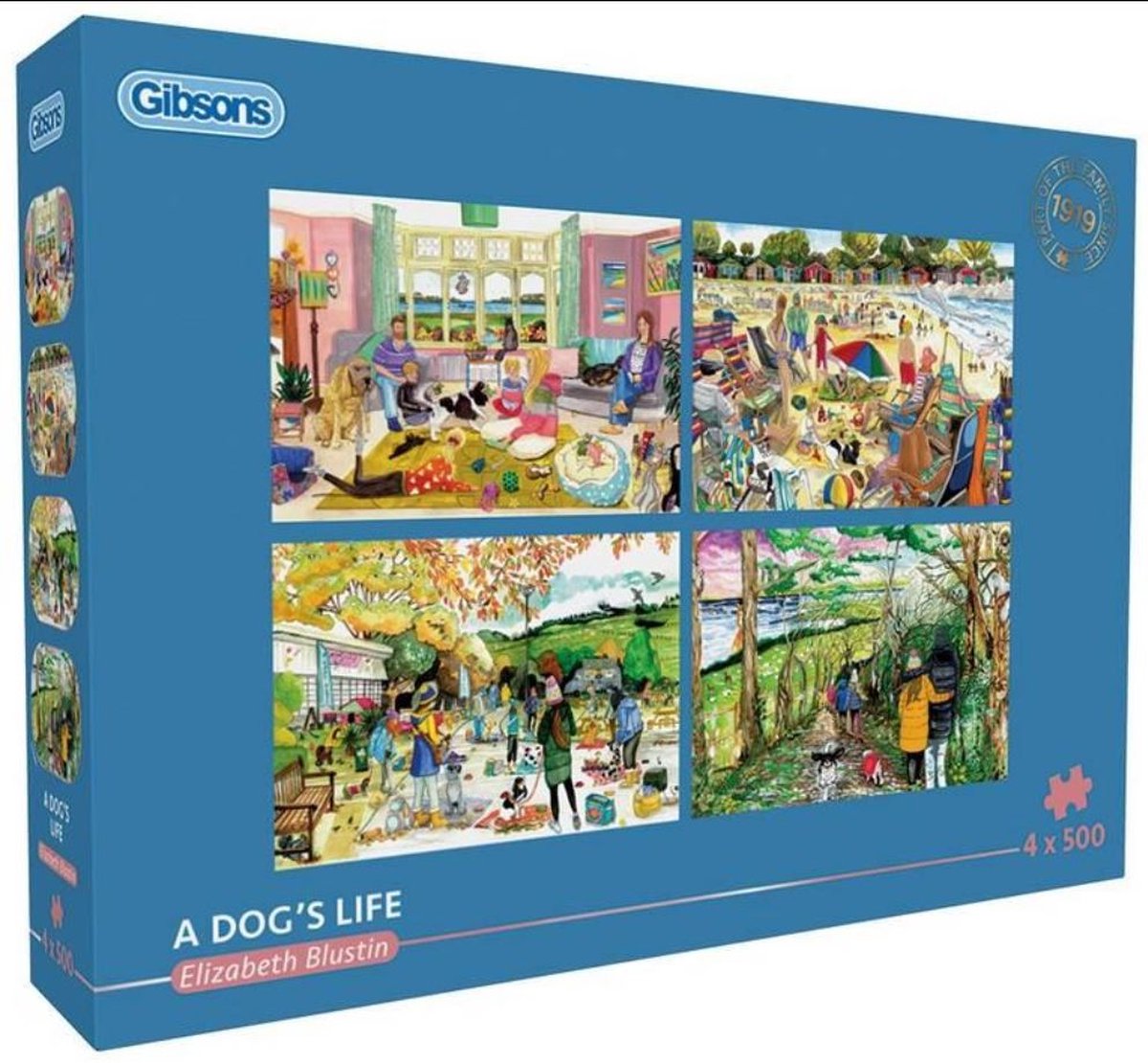 Gibsons A dogs life (4 x 500)