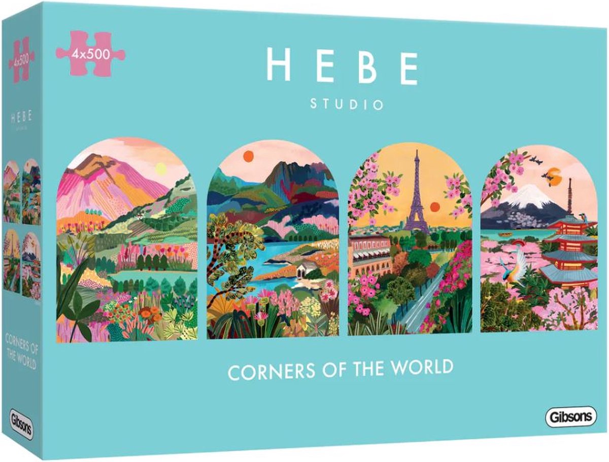 Gibsons Corners of the World (4 x 500)