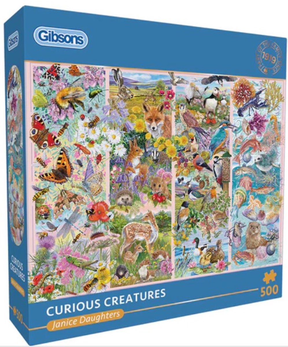 Gibsons Curious Creatures (500)