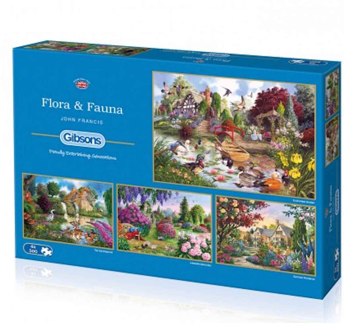 Gibsons: Flora & Fauna (4x500)