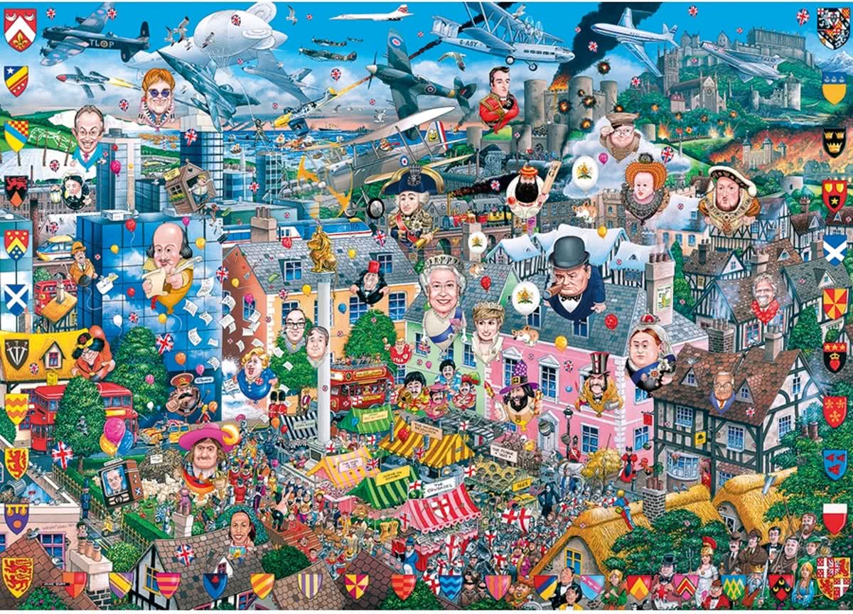 Gibsons: I Love Great Britain (1000)