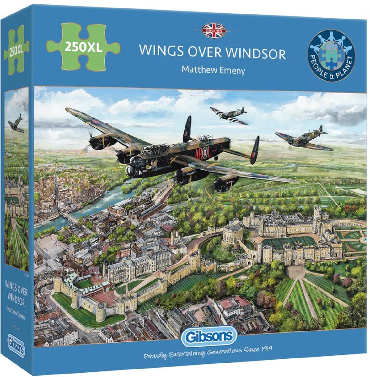 Gibsons Vleugels boven Windsor (250XL).