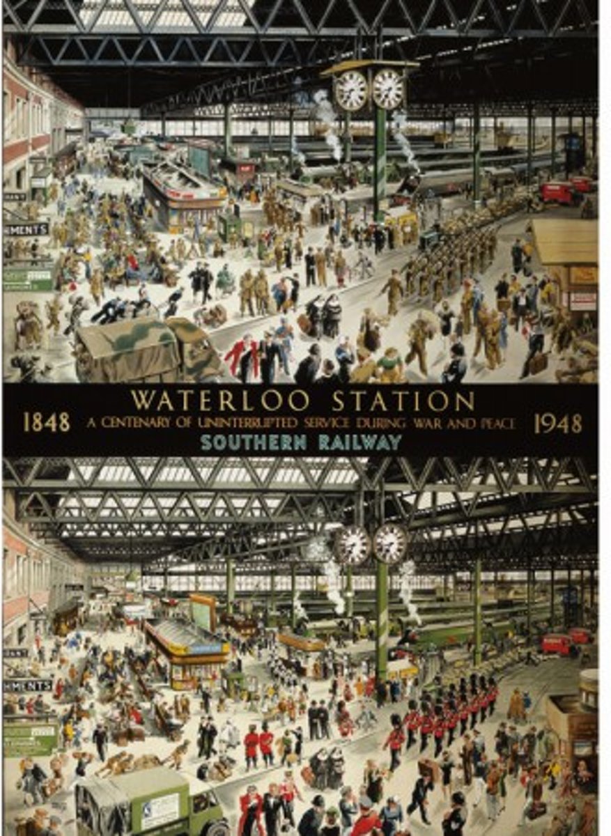 Gibsons: Waterloo Station 1000 stukjes puzzel