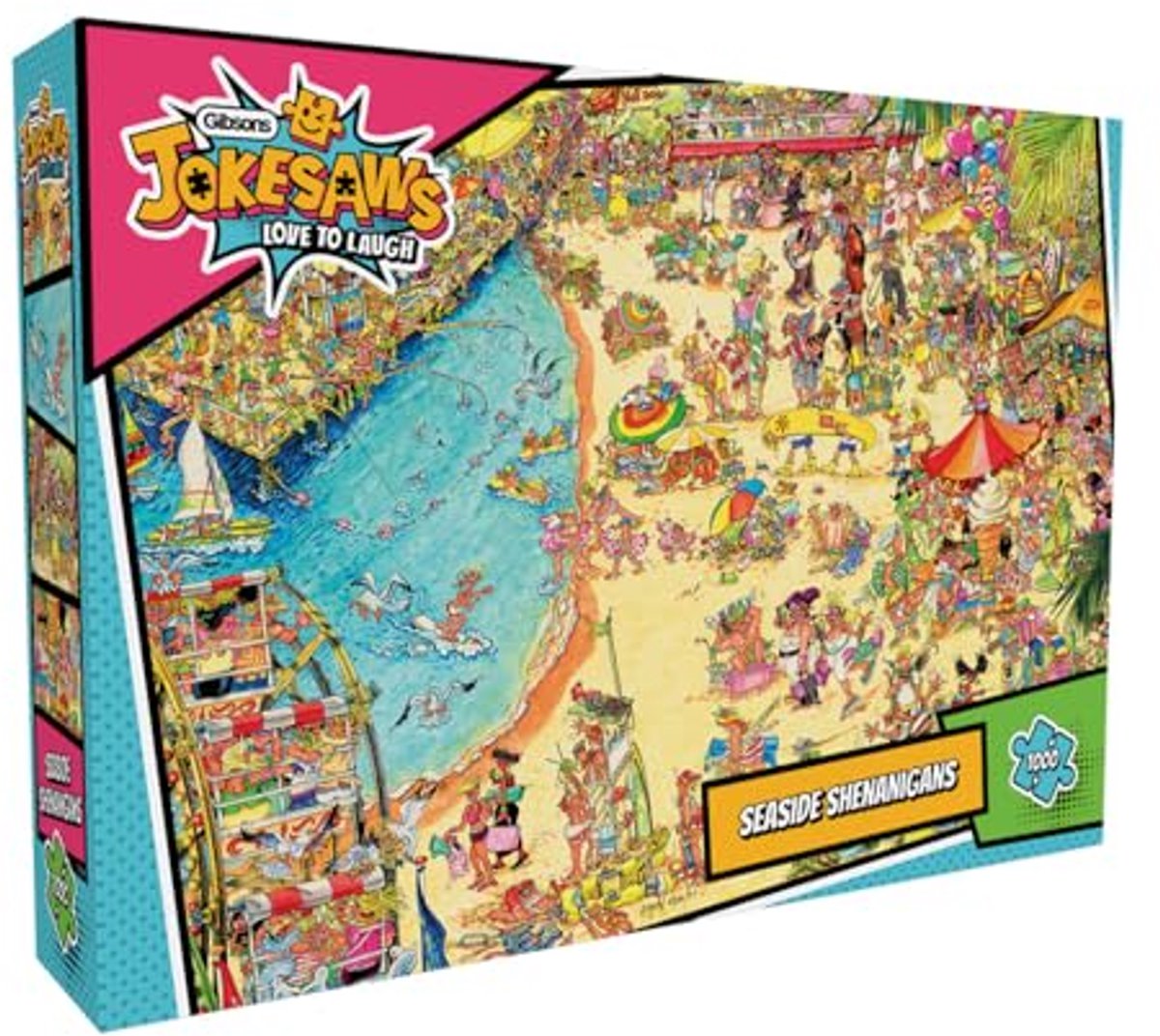 Gibsons legpuzzel Seaside Shenanigans 1000 stukjes - puzzel volwassenen.