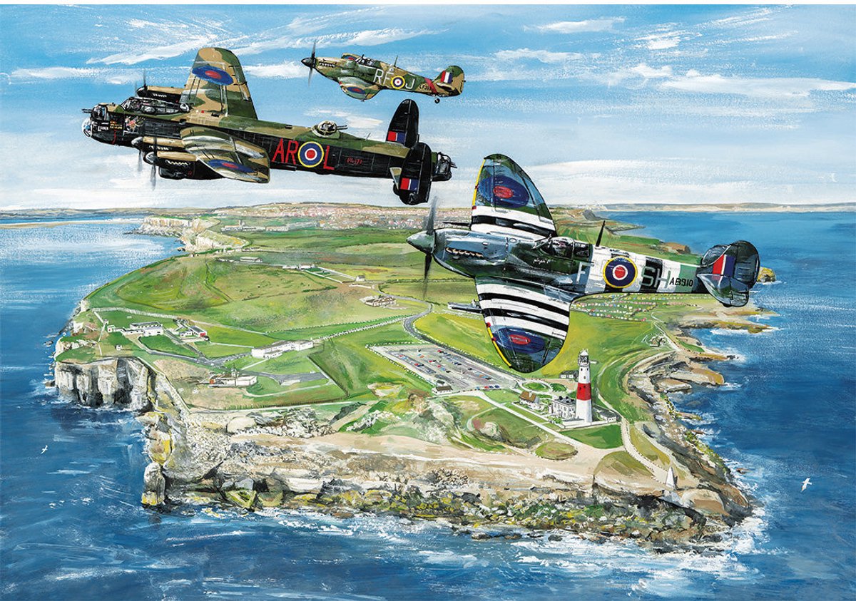 Gibsons legpuzzel Wings Over Portland - 500 stukjes puzzelplezier.