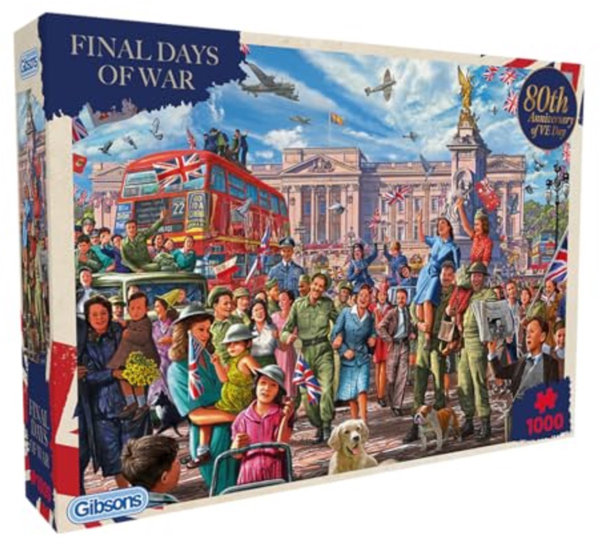 Gibsons puzzel Final Days of War - 1000 stukjes - educatief speelgoed.
