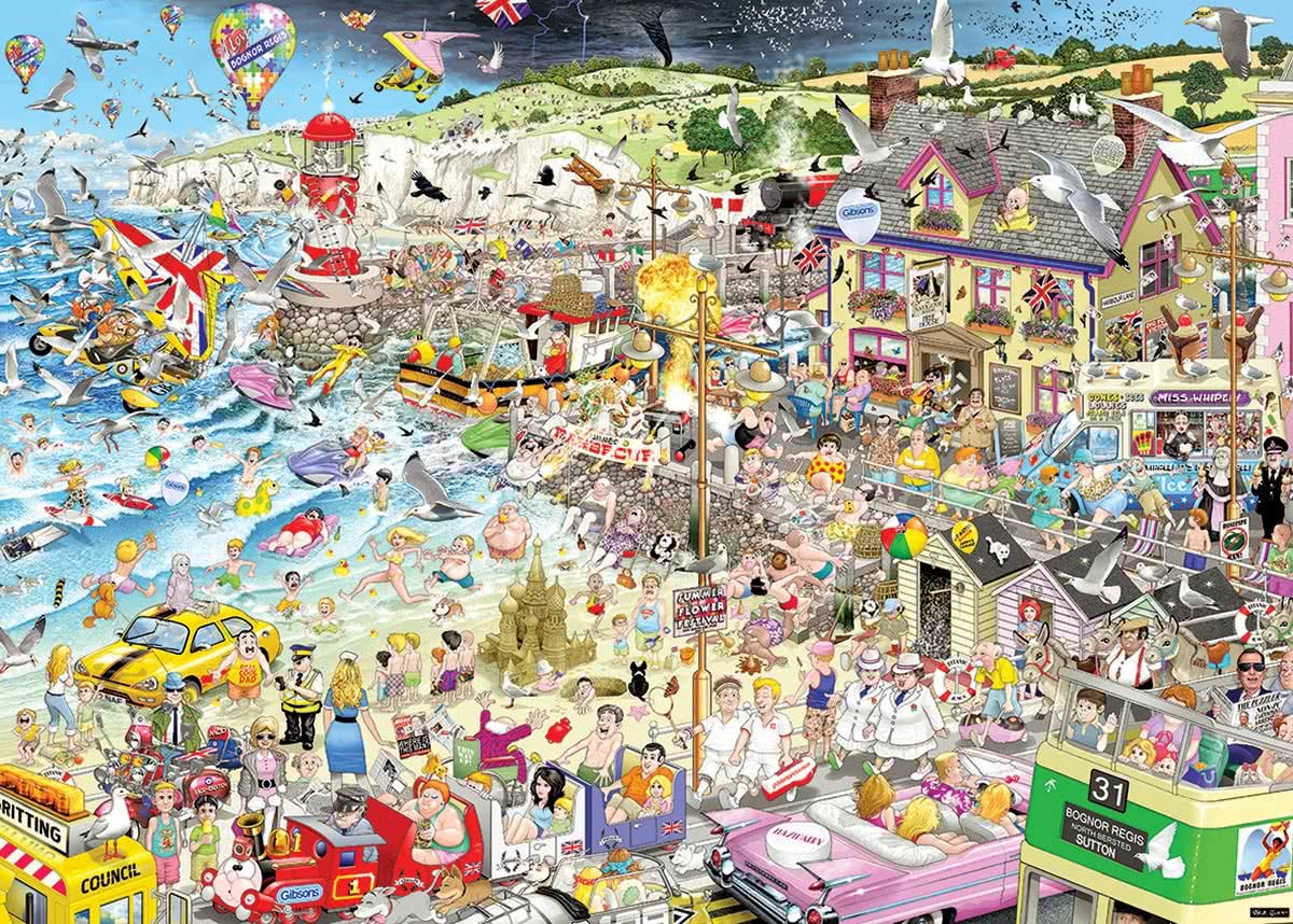 I Love Summer Jigsaw Puzzle (1000-Piece)