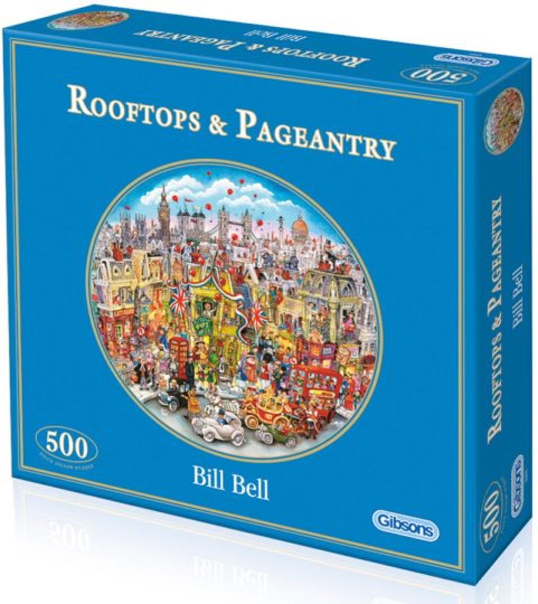 Legpuzzel van 500 stukjes - Rooftops & Pageantry