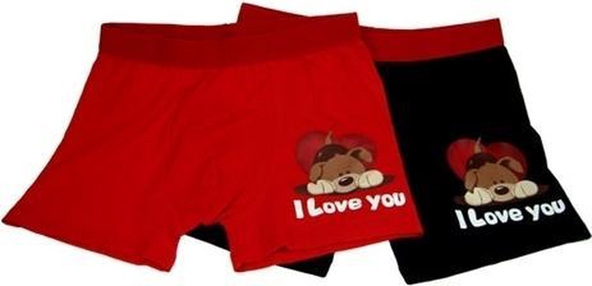 1x boxershort - Sammy - I Love You - mt S
