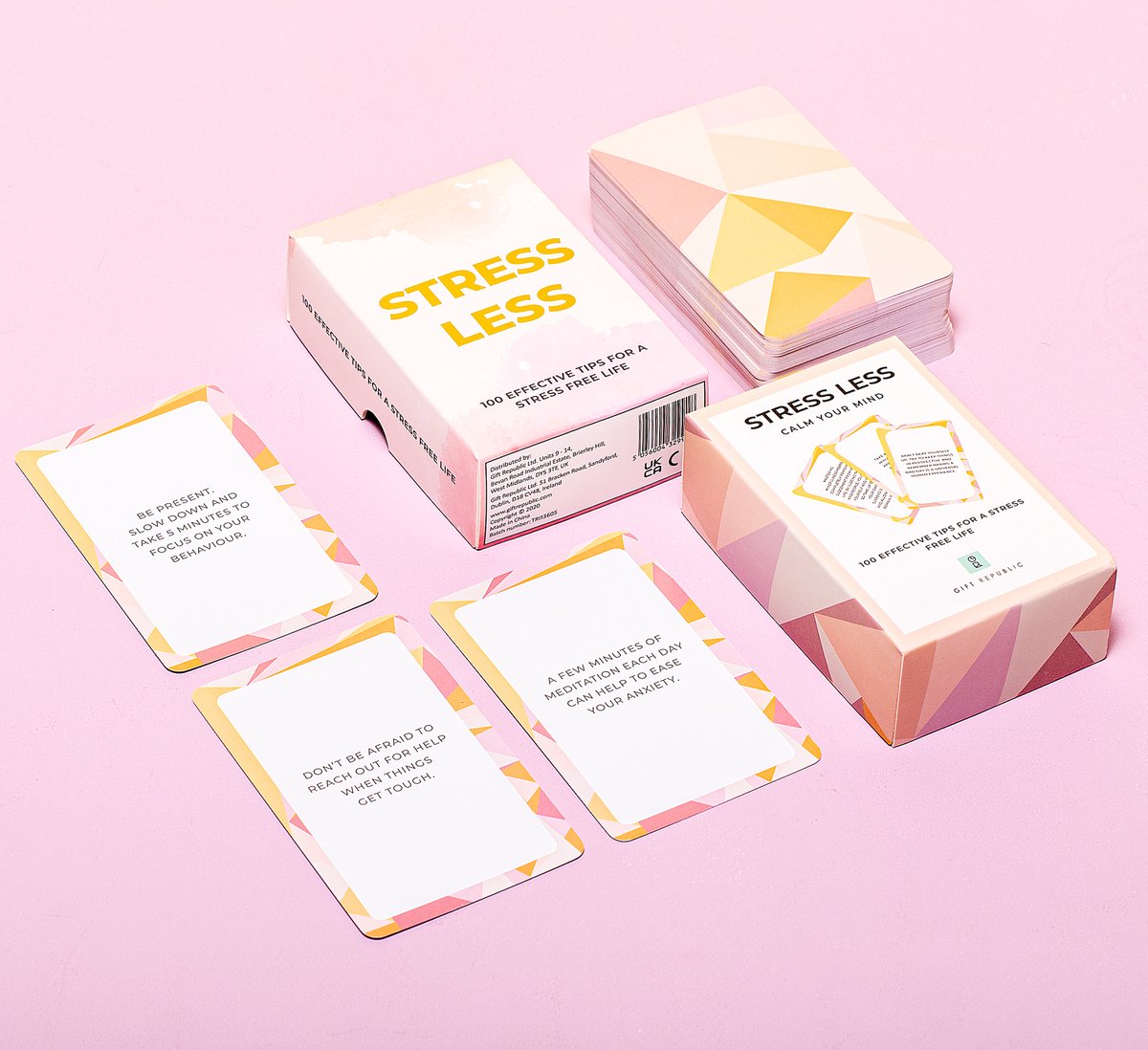 Gift Republic Mindfulness Kaarten - Stress Less