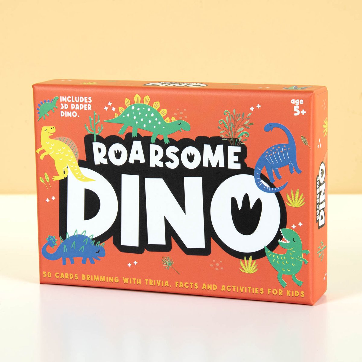 Gift Republic Roarsome Dino triviakaarten voor kids
