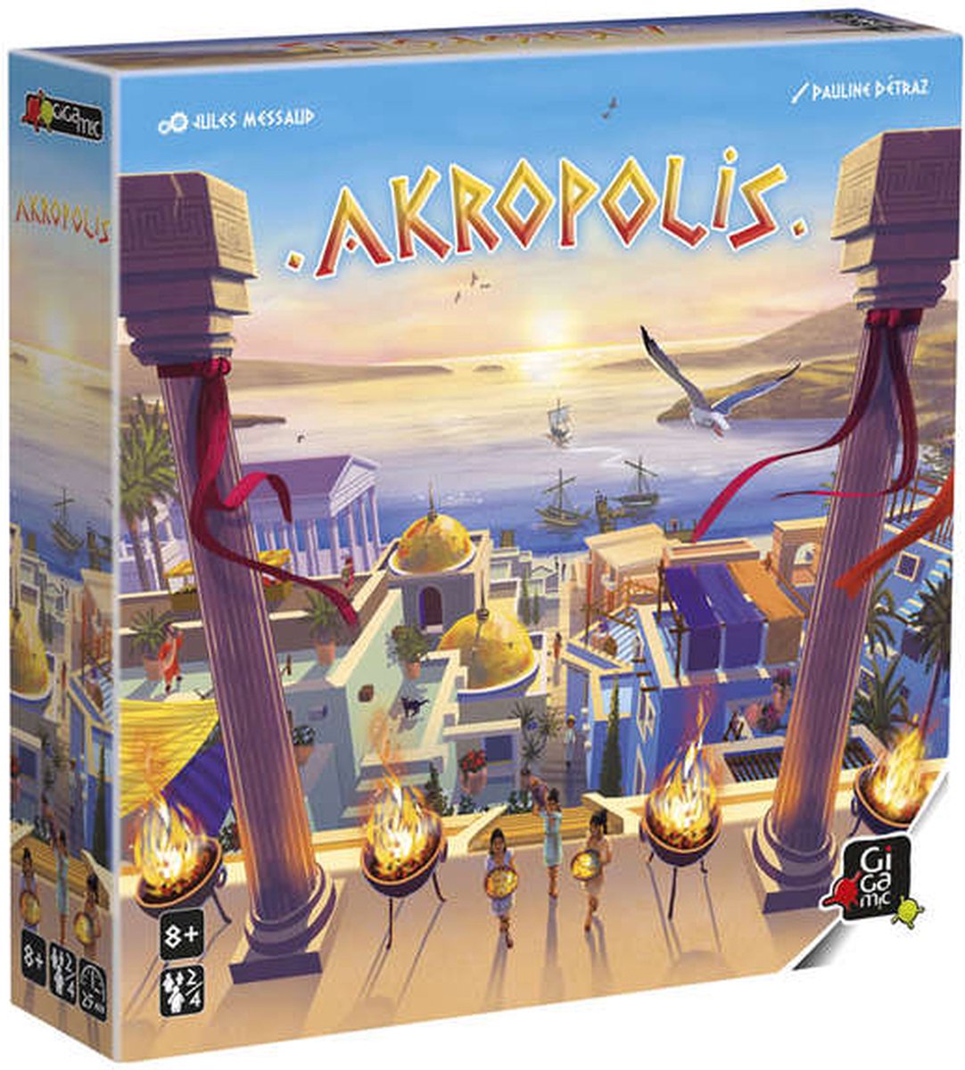 Akropolis * Bordspel * Gigamic * Franse versie/La version française