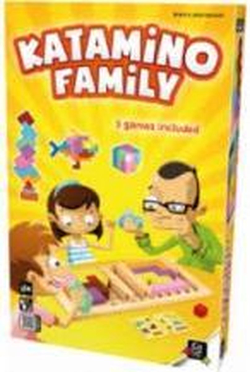 Gigamic - Katamino Family - Tweespelers spel - Evolutionair en Educatief spel