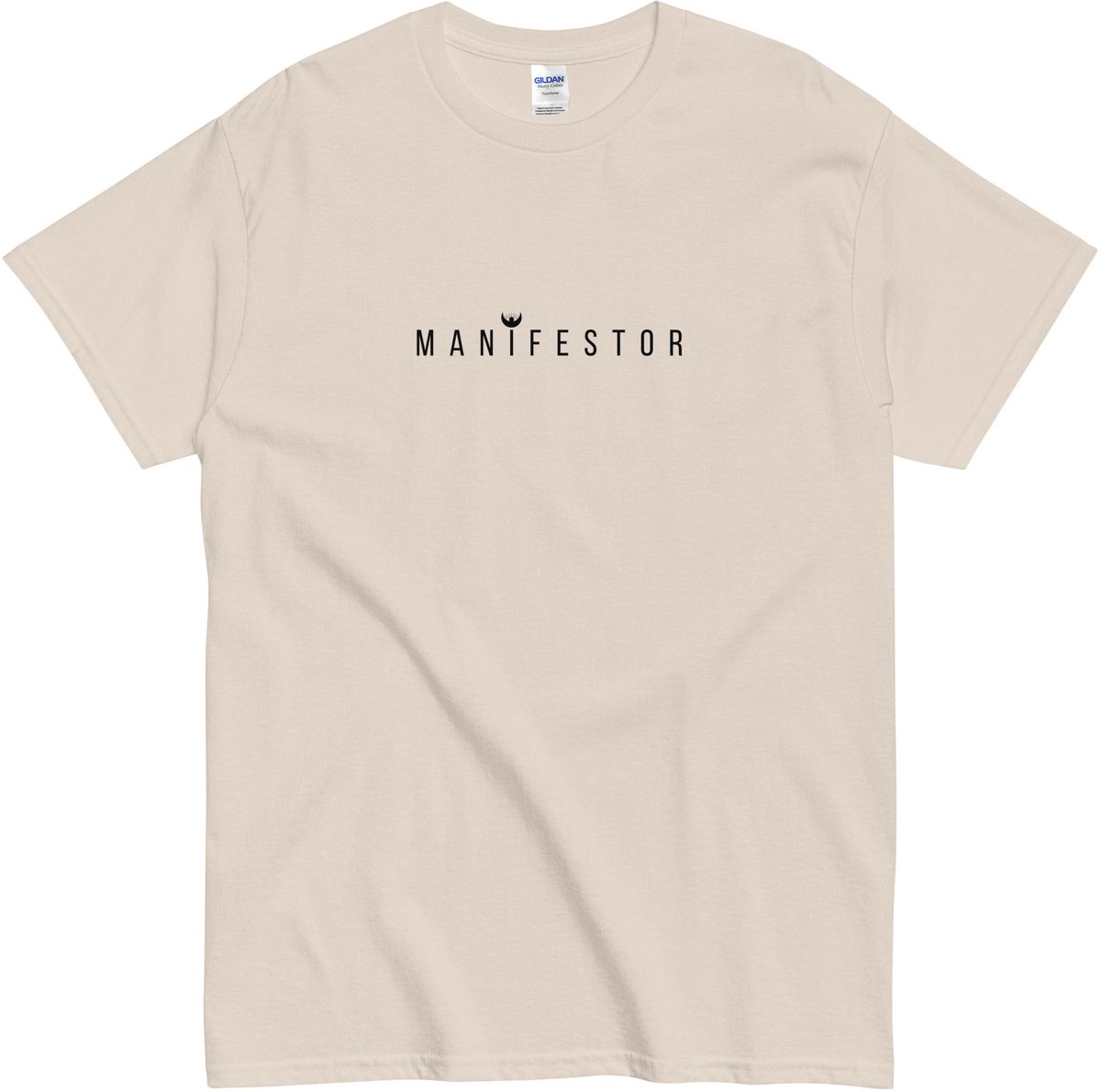 Dames Heren T Shirt met Manifestor Tekst en 