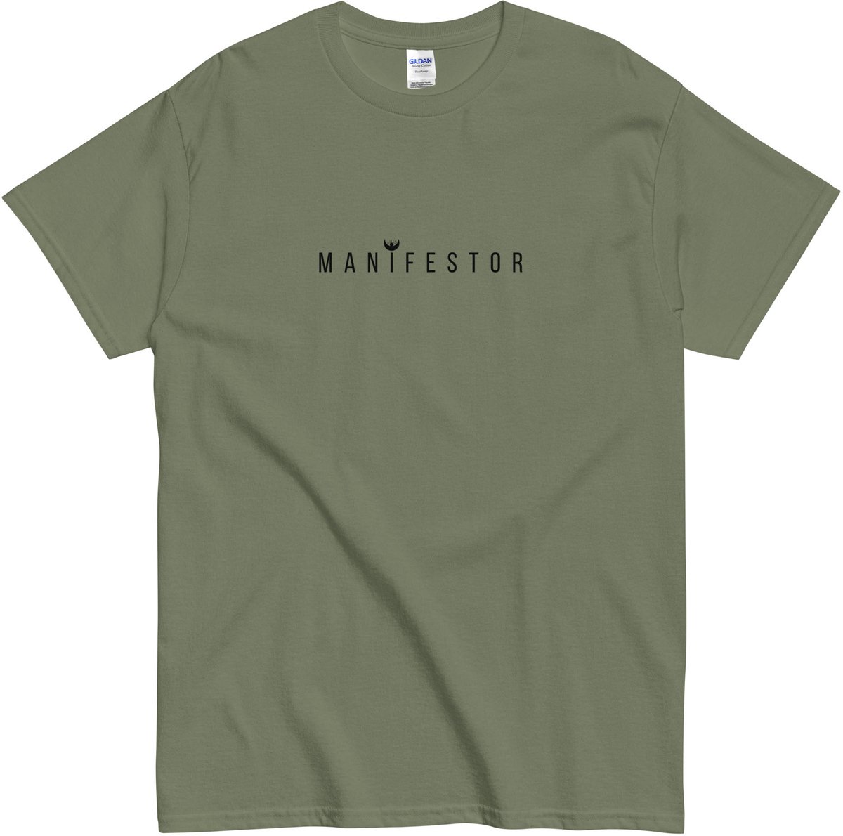 Dames Heren T Shirt met Manifestor Tekst en 