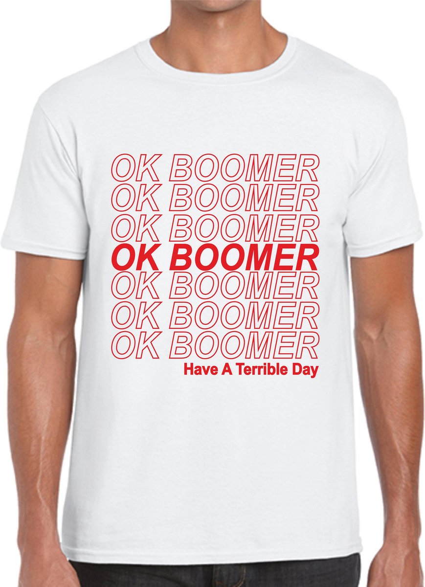 OK BOOMER Heren T shirt - Large